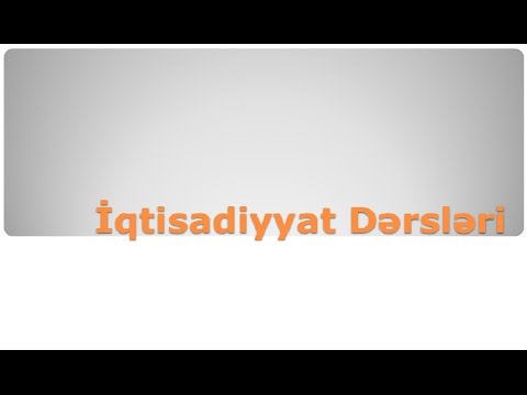 Video: Asiya pələnglərinin iqtisadiyyatları hansılardır?