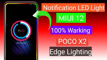 MIUI 12 Enable Notification LED Light POCO X2 | Always On Display |