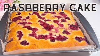 Delicious Raspberry Yogurt Cake! Simple and Quick Recipe Details
