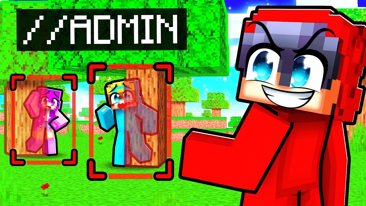 Использование команд ADMIN в игре Hide and Seek (Minecraft)