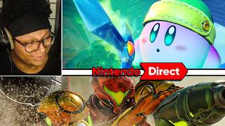 METROID AND KIRBY LOOK FIRE!! (NINTENDO DIRECT)