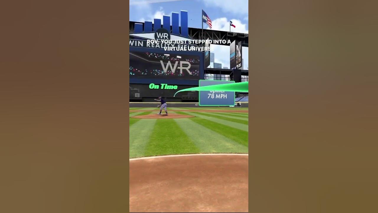 to the world of virtual reality baseball training 🔥 winreality