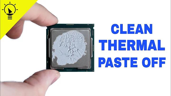 How to Clean Thermal Paste off a CPU (Step-by-Step Guide)