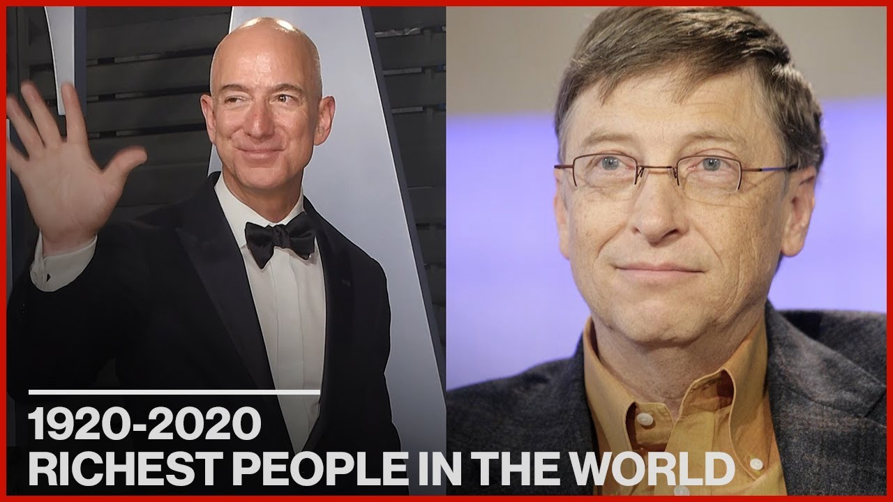 Latest Top 5 Richest People Ranking (1960 - 2020)