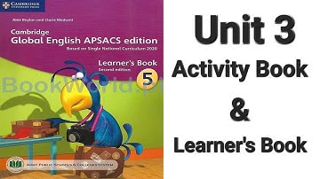 ||Global English APSAC Edition|| Activity Book Solved ||Class 5th Unit 3||