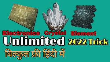 Unlimited Element + Crystal + Electronics 2022 Trick - Hindi Me - Ark Mobile | Hero Gaming YT