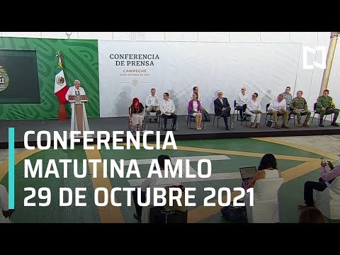 AMLO Conferencia Hoy / 29 de Octubre 2021