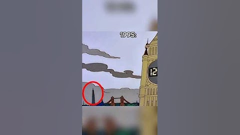 Simpsons predicted the future 😱 #predictions #simpsons #shorts