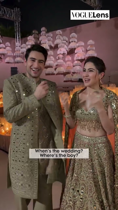 Sara Ali Khan and Ibrahim Ali Khan walked for Abhinav Mishra’s showcase