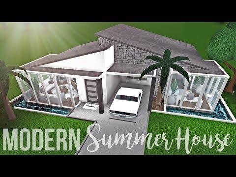 50k Modern House Bloxburg One Story House Ideas