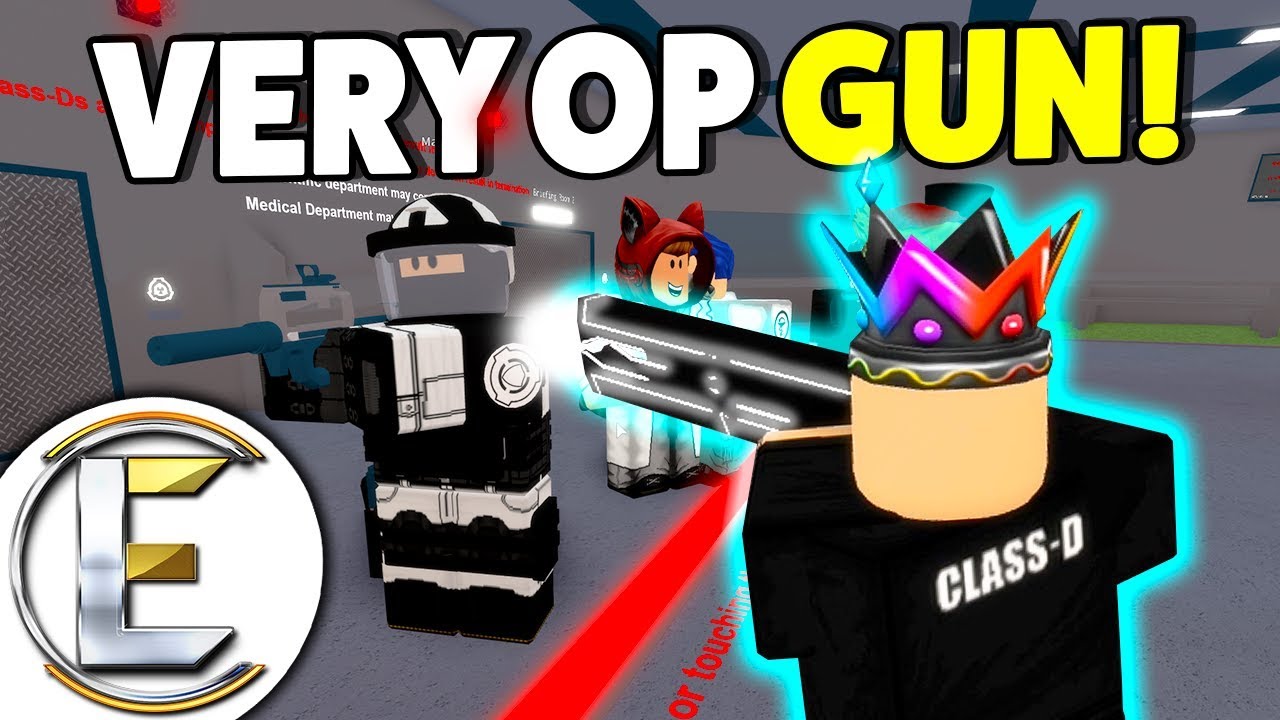 Very Op Gun Roblox Scp Ultimate Experimental Railgun Instantly Destroying Any Player It Hits Youtube - roblox railgun sound