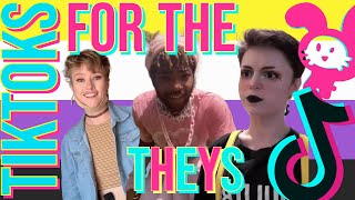 Genderqueer TikToks For All The Theys | TikTok Bunny 🐰 | Compilation #lgbt #nonbinary #tiktokviral