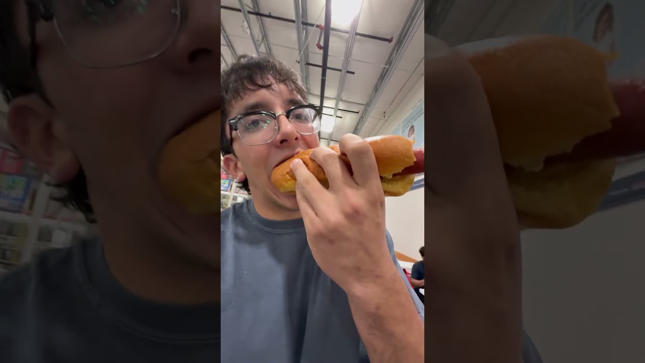 Costco Hotdogs are quite delectable 🐸 