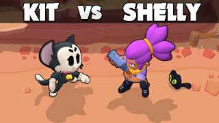 Kit Vs Shelly Brawl Stars