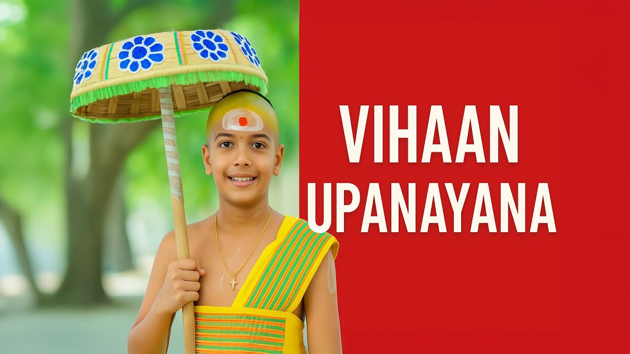 Vihaan's Upanayana Ceremony | Sacred Thread Function Highlights | 8660554500 | Hemanth Photography