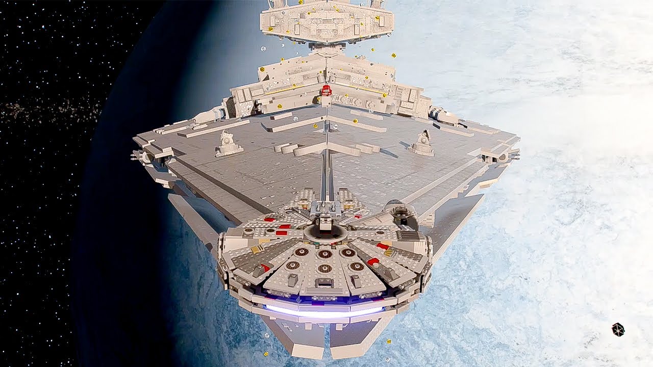 LEGO Star Wars: The Skywalker Saga - Millennium Falcon Gameplay - YouTube