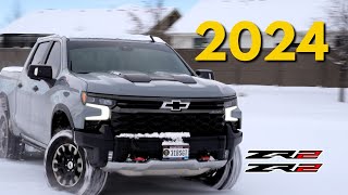 2024 Chevy Silverado ZR2 Duramax: Snow Day