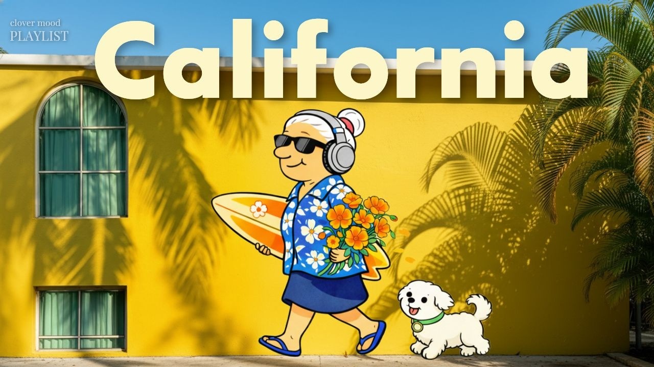 😎 California Groove 🌴🎧 Солнечное утро | Уютный теплый кофе