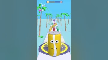 Juice Run - Level 46 Gameplay Walkthrough (iOS, Android) #shorts #subscribe