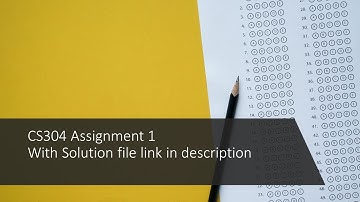 Cs304 Assignment 1 Solution with File link in Description