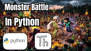 Minecraft💎 Monster Battle | In Python😎
