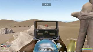 High sens is scripting (Rust pvp montage)
