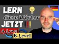 B-Level-Wortschatz | B1 / B2 | Learn German | Deutsch lernen