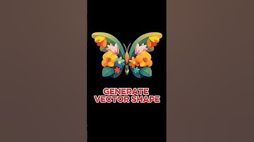 AI Generate vector shape - Adobe Illustrator 2025