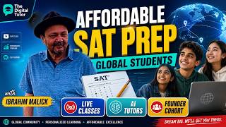 Affordable SAT Prep for Global Students | Weekly Classes, AI Tutors & Founder Cohort