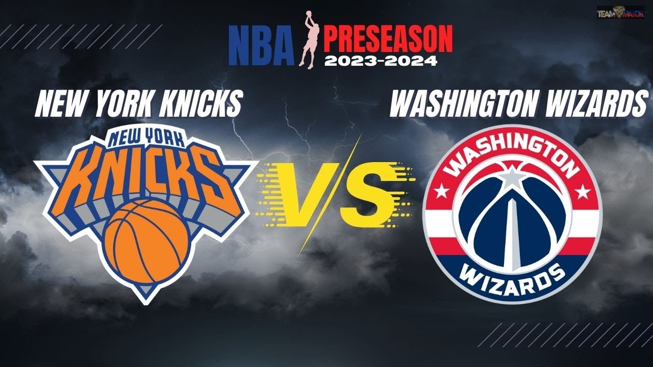 NBA Live PRESEASON New York Knicks vs Washington Wizards Just Play