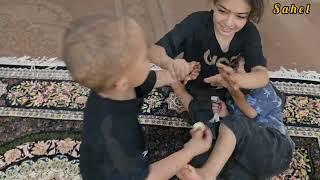 Engineer's Shame:Fatima's Daughters Cry and Say Goodbye to the Cave, Their Mother's Only Remembrance