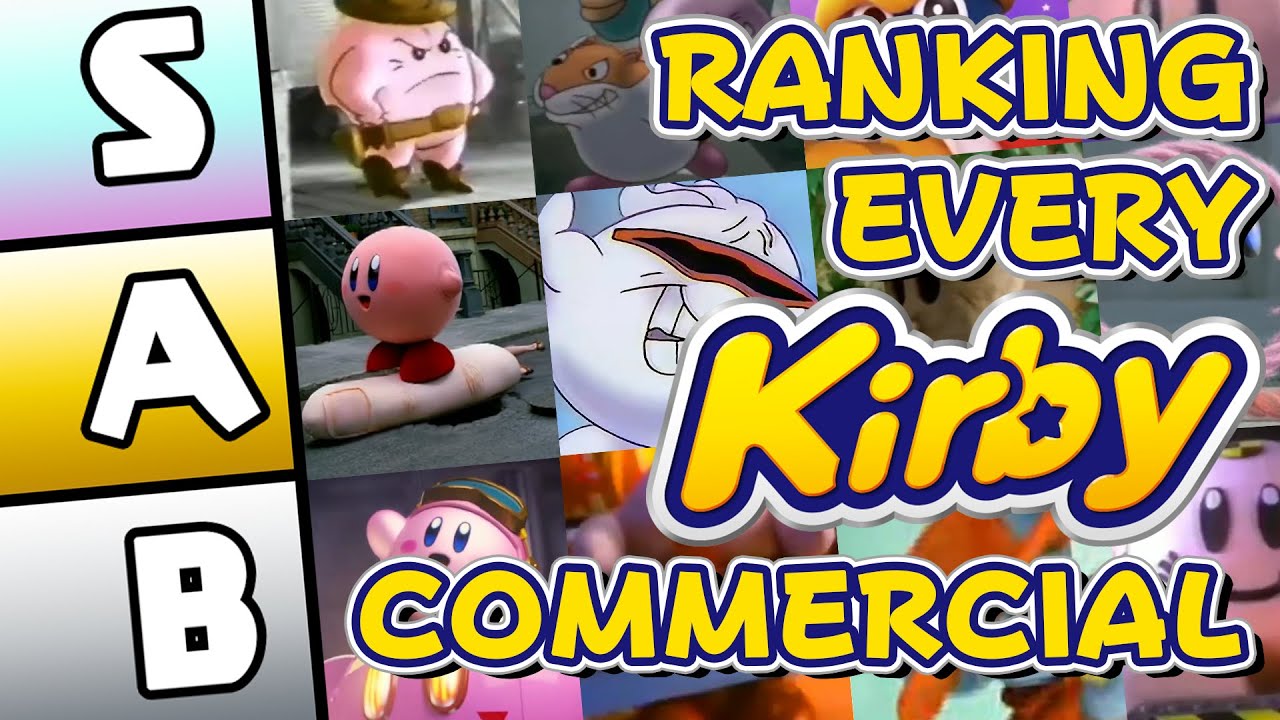 Ranking EVERY Kirby Commercial (Tier List)