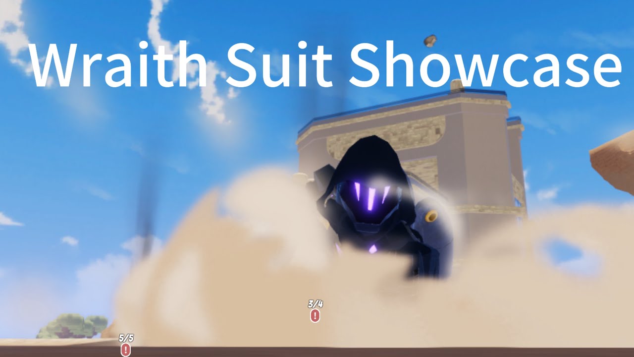 Wraith Suit Showcase (Roblox, War Machines)