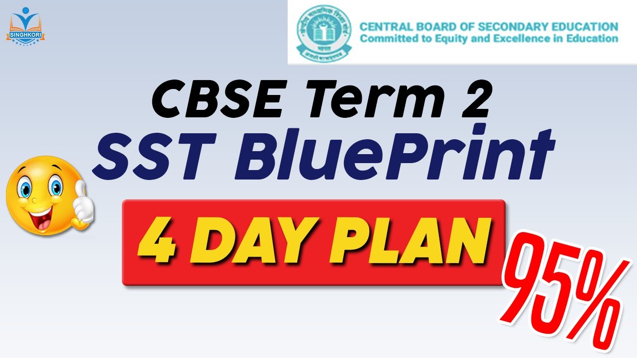 CBSE Term 2 Class 10 |🤩Blueprint Social Science🤩 | How to Score 95% in ...