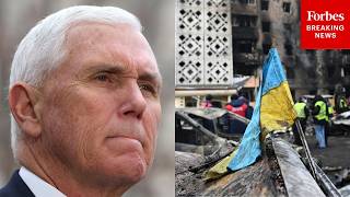 BREAKING: Former Vice President Mike Pence Speaks With CNN About Ongoing Ukraine War