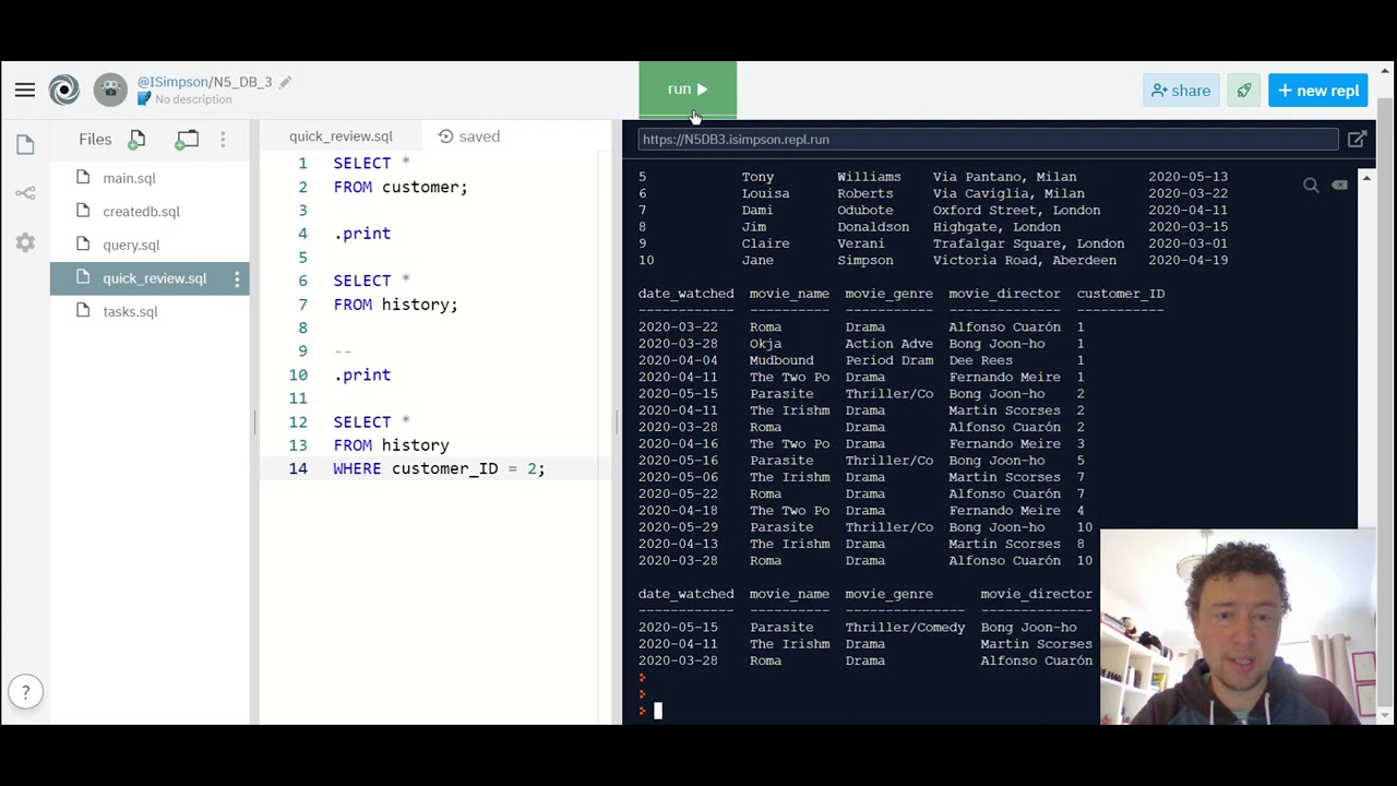 N5 DB Skills  Search on multiple attributes