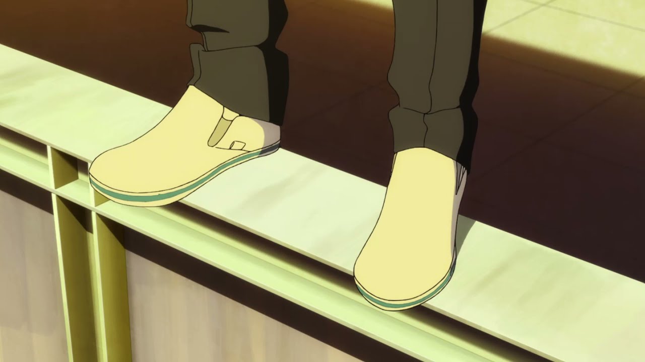 Katsuhira Agata jumped from bridge for Yoshiharu Hisomu || Kiznaiver || Anime moments