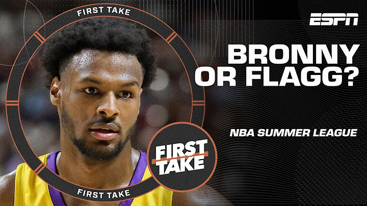 Biggest takeaways from Bronny James vs. Cooper Flagg ✍️ 'EPIC basketball' 🔥 | First Take
