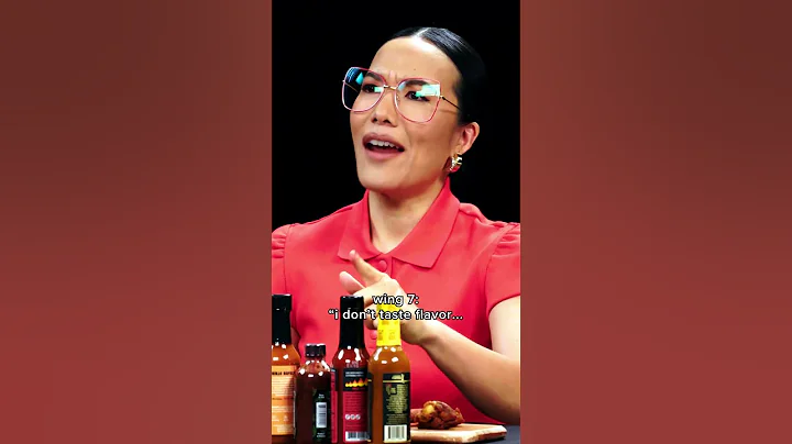 Ali Wong's reaction to every wing on Hot Ones 😂