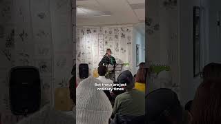 Ordinary Times | Original Political Folk Song Live at Open Mic Night