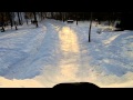 Monster Homemade Sled Riding Hill! 40+ Hours of Shoveling by Hand!