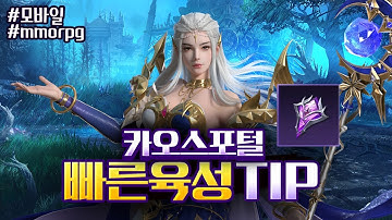 빠른육성 꿀팁모음!💡카오스포털 : 저승사자 리뷰 판타지 모바일 mmorpg