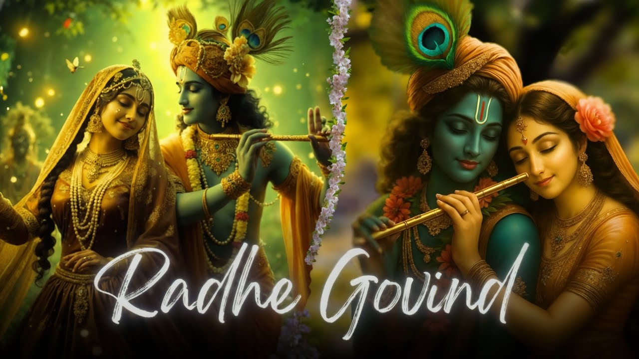 New Divine Radha Krishna Bhajans 2025 | Morning Nonstop Bhakti Songs Playlist