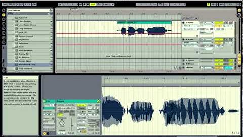 Ableton Tutorial - Tech Tip 20 - Advanced Reverse Reverb