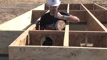 Detail #E1 / E1W - Trus Joist EWP Floor Installation Guide