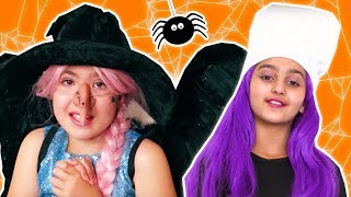 halloween 2018 compilation costumes candy games more princesses in real life kiddyzuzaa