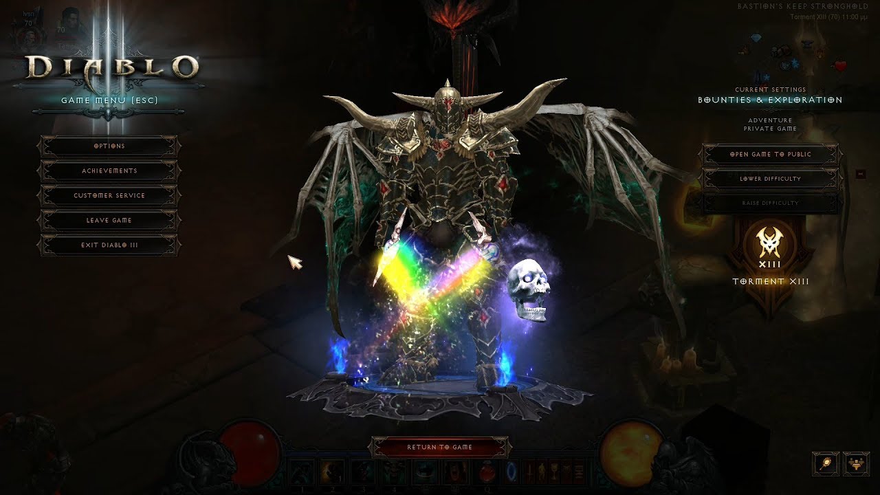 Diablo 3 2.6.1 PTR TXIII Speed Farm (up to 12 min) NEW WW Barb YouTube