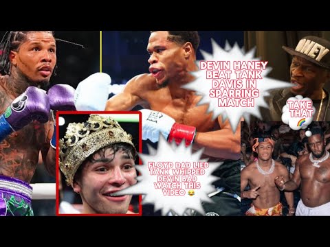 Real footage of Tank Davis and Devin Haney leaked by Ryan Garcia 😳 You