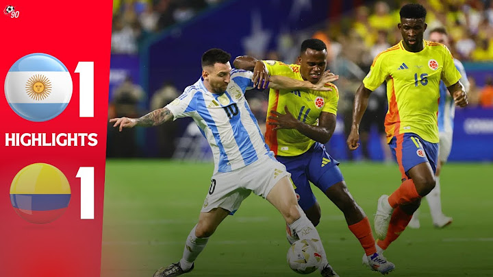 Argentina vs Colombia 1-1 | Key Moments | | Match Highlights & Goals | Frame90X