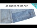 Kappnaht / Jeansnaht nähen / DIY MODE Nähtipp